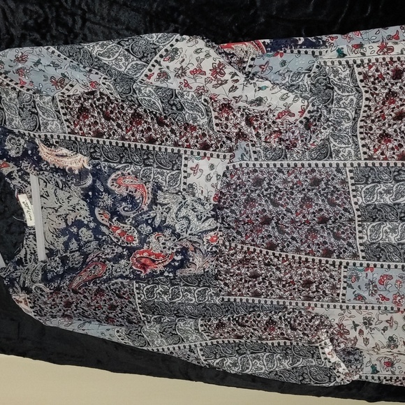 Simply Noelle women's baby doll midi multi-colored dress - Picture 4 of 4